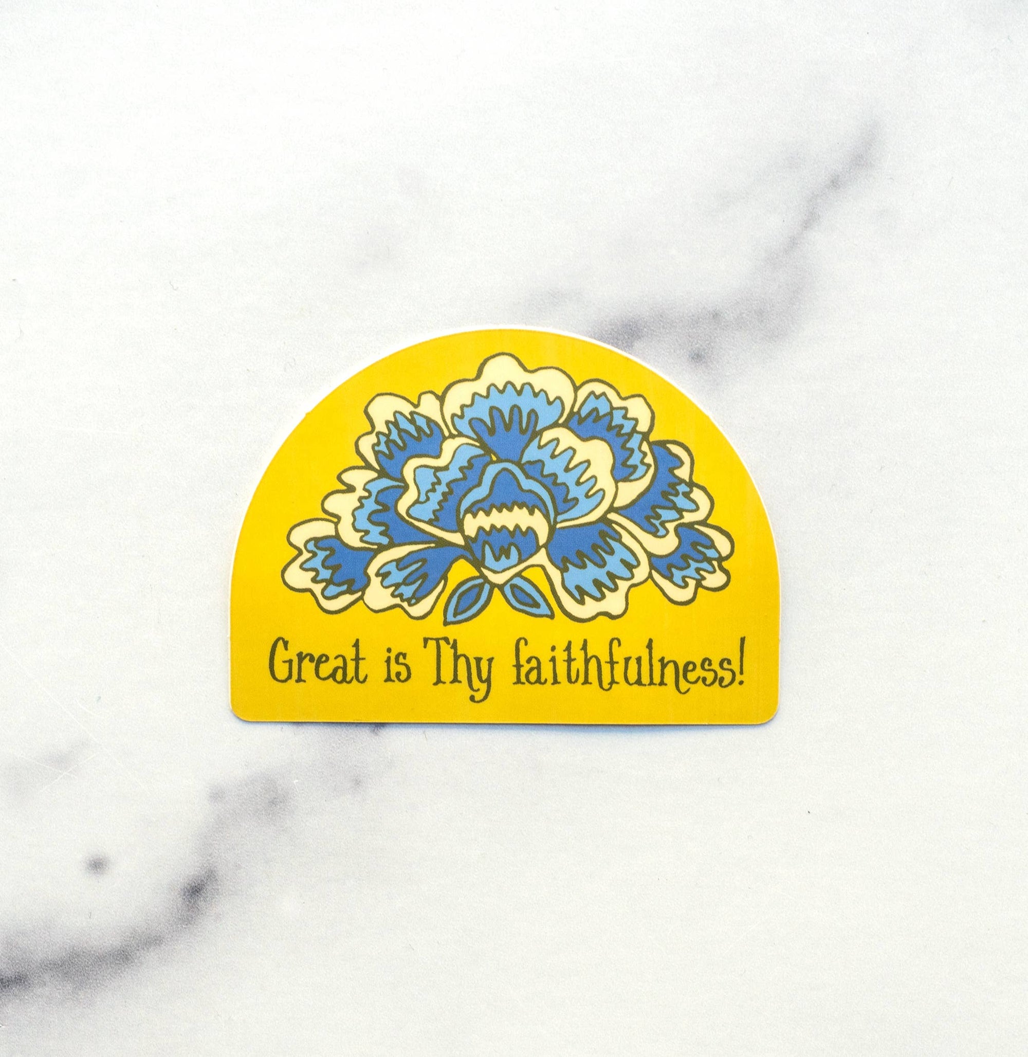 Great Is Thy Faithfulness Hymn Sticker