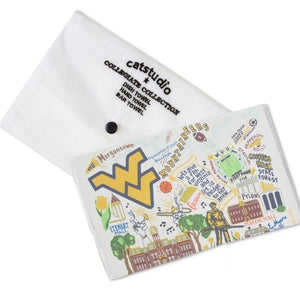 West Virginia University Dish Towel