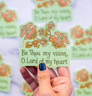 Be Thou My Vision Hymn Sticker