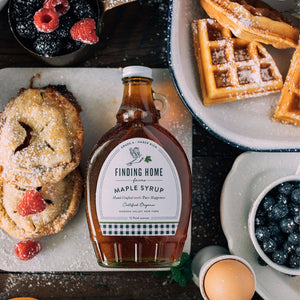 100% Certified Organic Maple Syrup