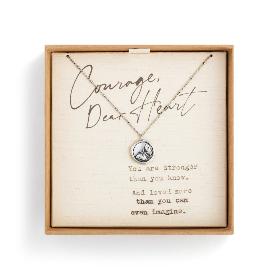 Courage, Dear Heart Necklace