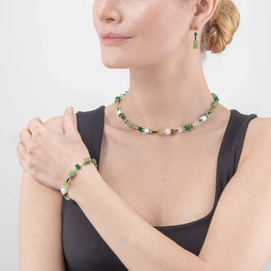 GeoCUBE® Iconic Precious Stone Bracelet green