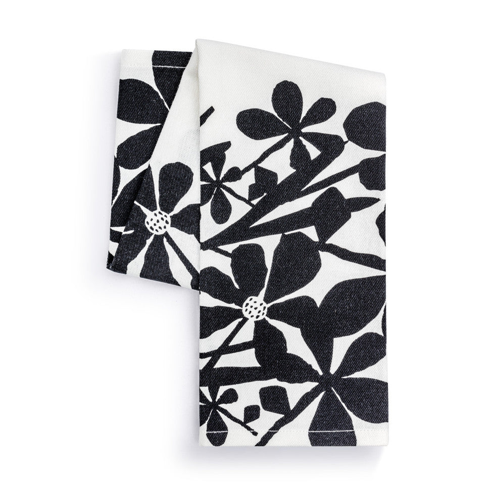 Floral Kitchen Tea Towel