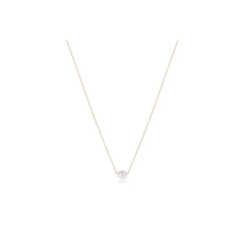 16" NECKLACE GOLD - ADMIRE PEARL