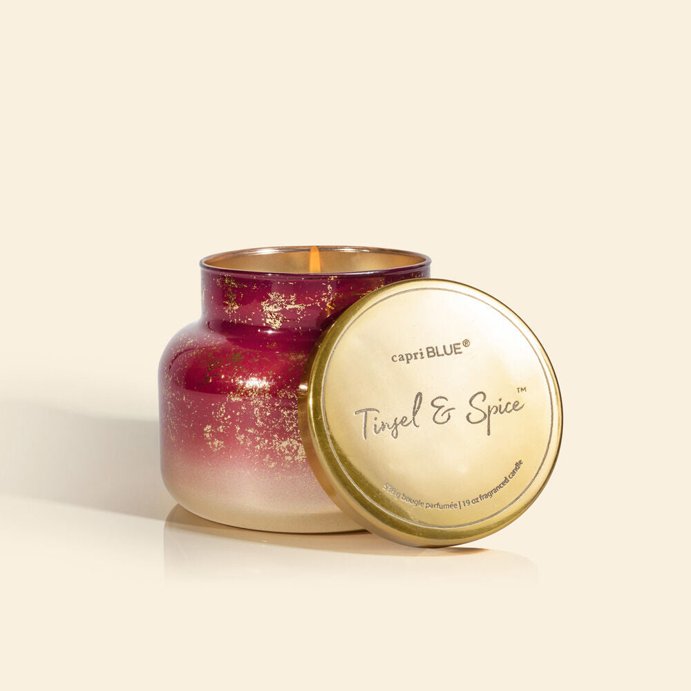 Tinsel & Spice Glimmer candle