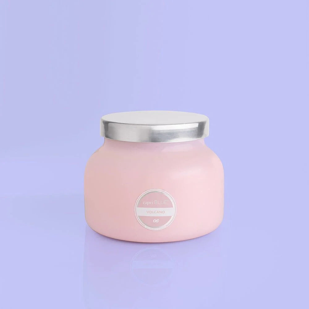 Bubblegum Pink Volcano Candle