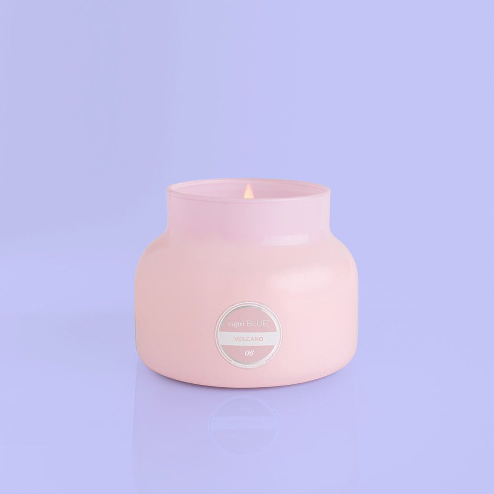 Bubblegum Pink Volcano Candle