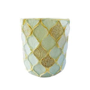 Glass Mosaic Votive Holder/ small