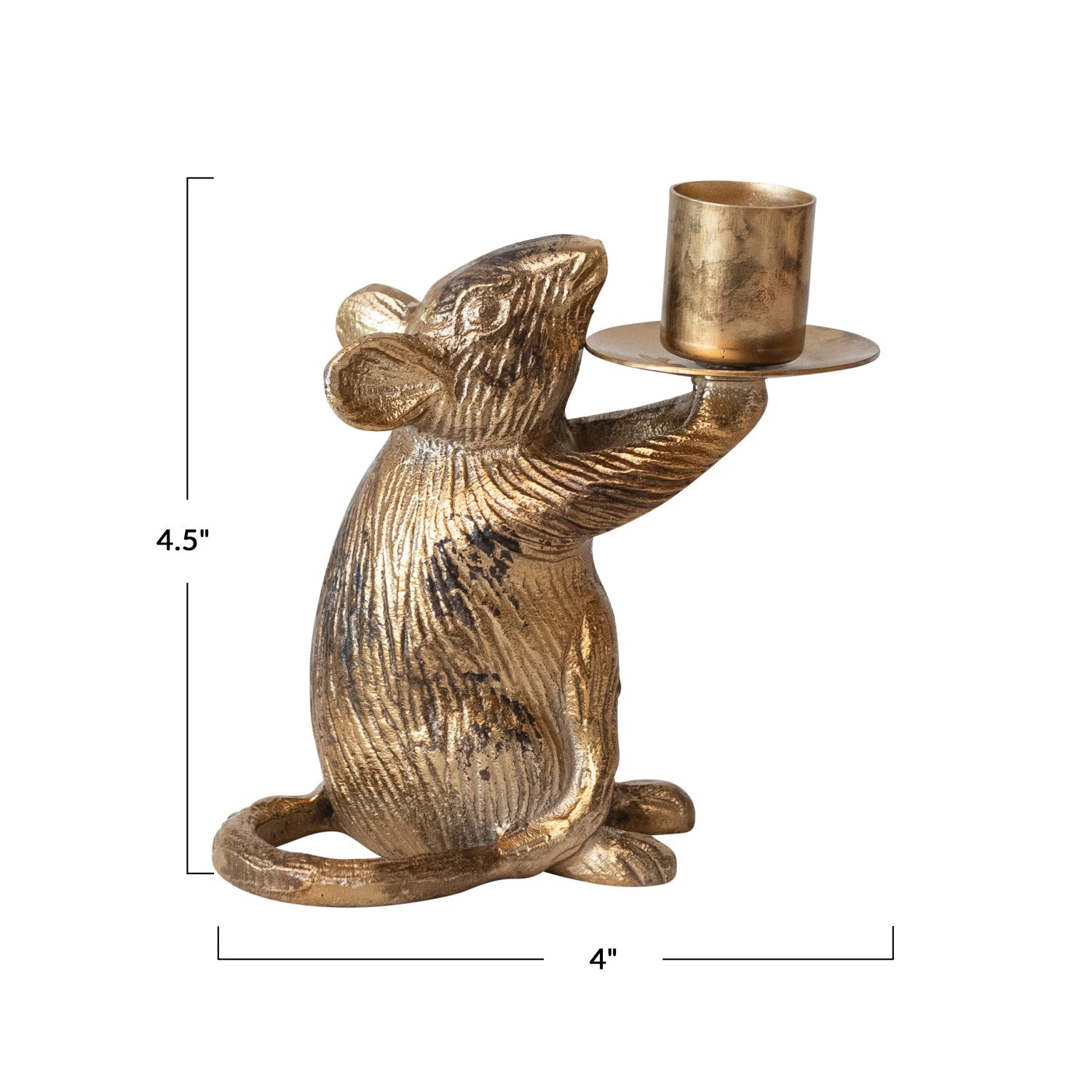 Mouse Taper Candleholder