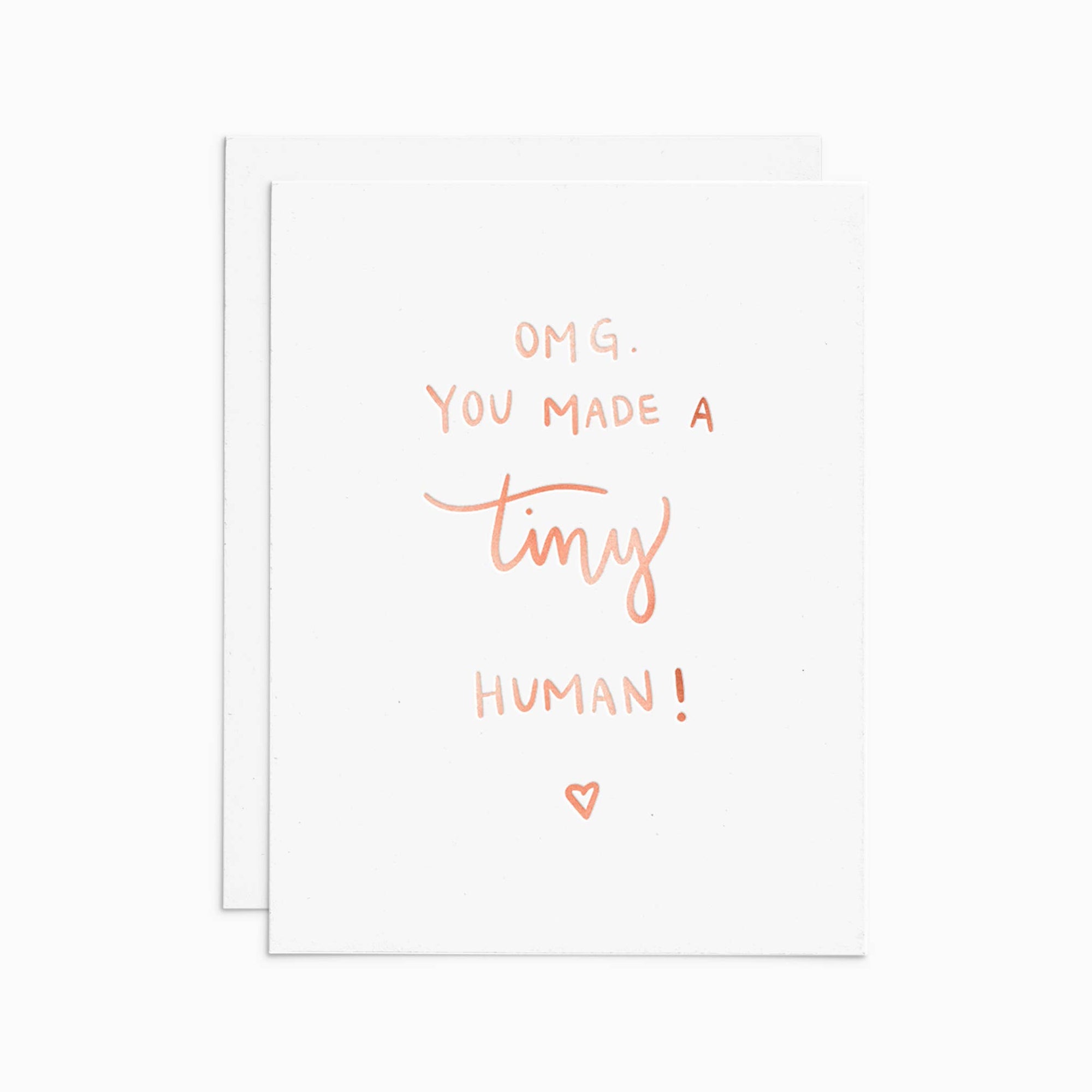 Tiny Human Card