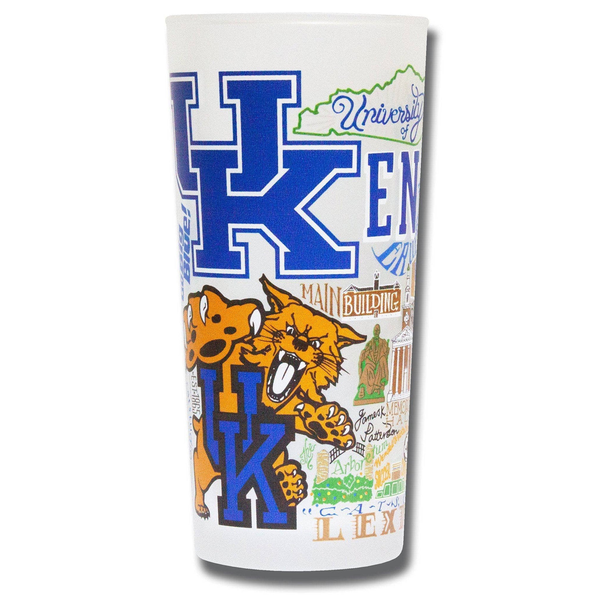 University of Kentucky Drinking Glass