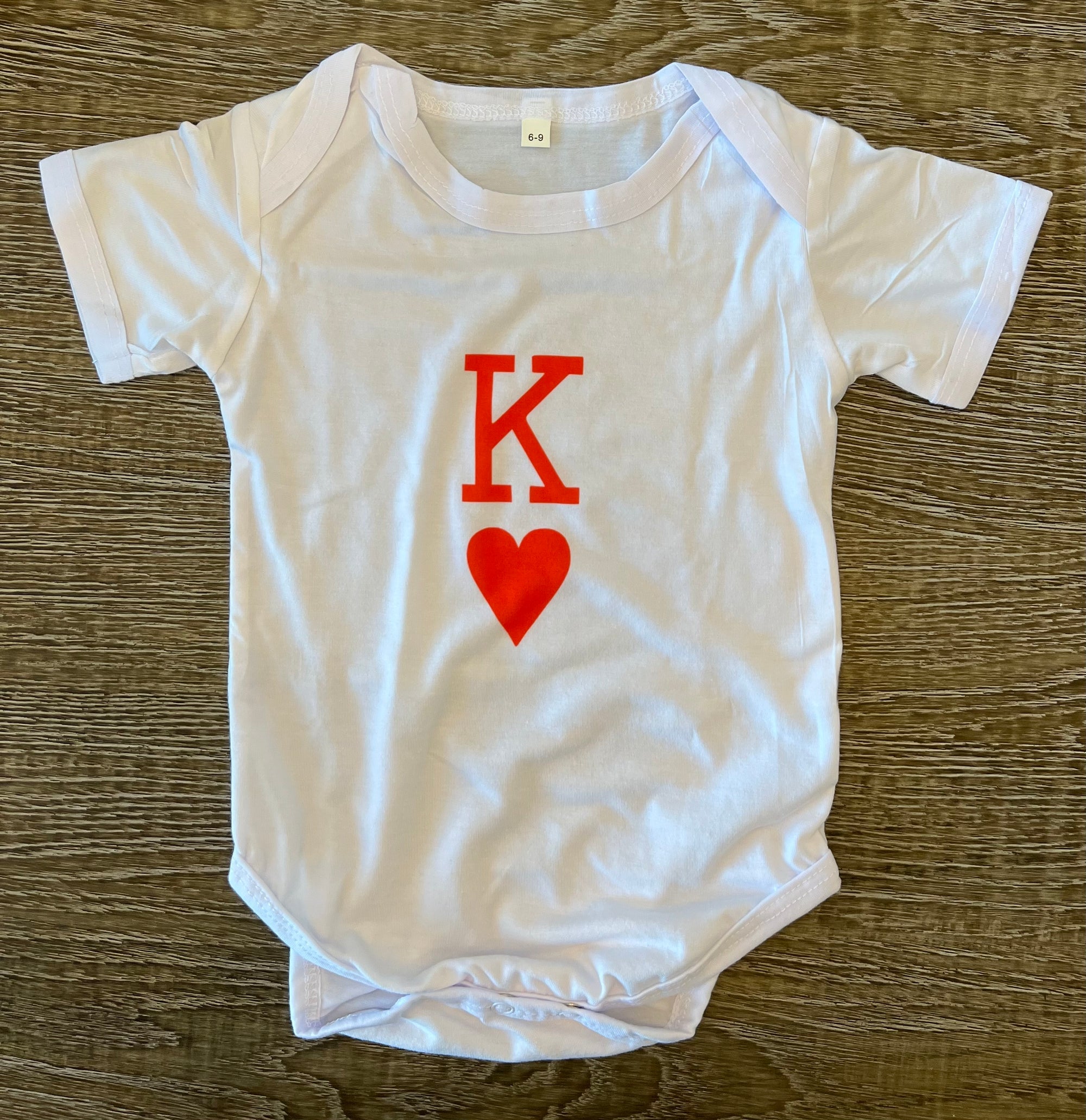 King of Hearts Onesie