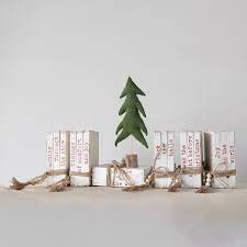 Wood Block Holiday Books