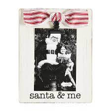 Santa and Me Frame